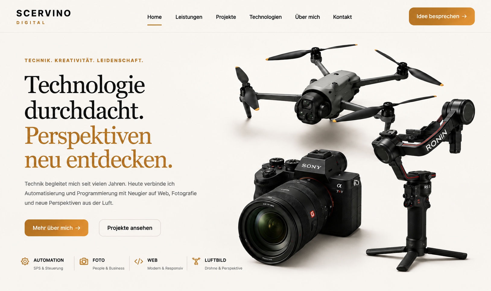 SCERVINO DIGITAL – Technologie durchdacht. Perspektiven neu entdecken.